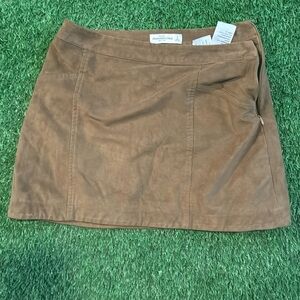 Brown Abercrombie And Fitch Skirt